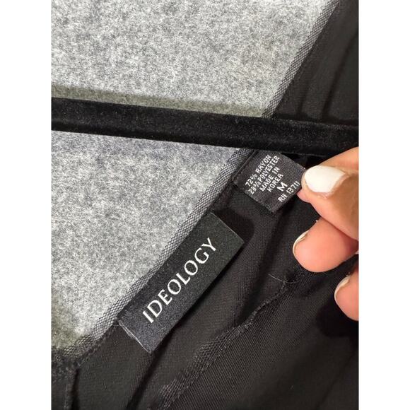 Ideology Dress Women Medium Sleeveless Slip Midi Stretch Lace Witchy Whimsigoth - Picture 2 of 6